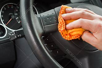 Valeting the car