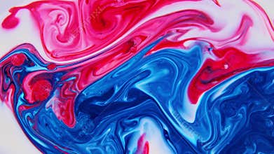 Abstract Colorful Paint Ink Explode Diffusion Psychedelic Blast Movement.