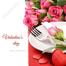 St Valentine's menu concept