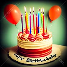 Happy birthday  AI PHOTO