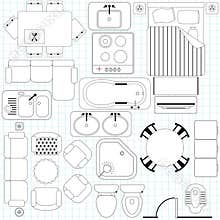 Simple Furniture / Floor Plan