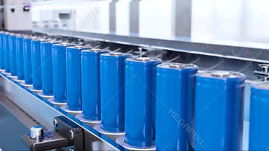 Production line for lithium battery cells for the automotive or e-bike industry