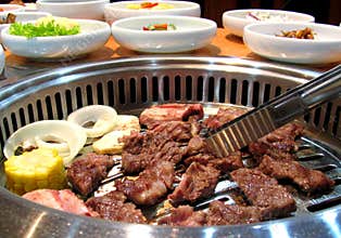 Delicious Korean barbecue