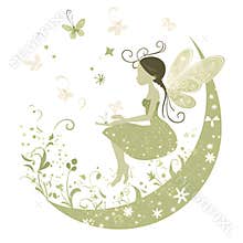 Sweet fantasy nymph clip