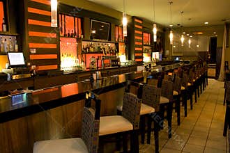 Luxury bar restaurant
