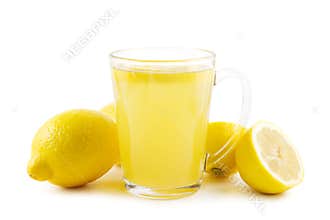 Hot lemon drink