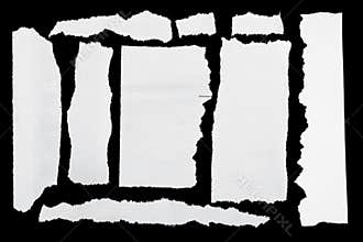 Torn paper