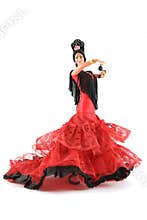Female doll from Spain dancing