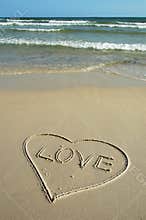 Love and Beach