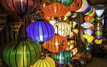 Chinese lanterns in hoi-an,vietnam 2