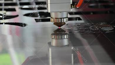 The hi-technology sheet metal manufacturing process by laser cutting machine