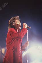 Mick Jagger,the Rolling Stone music band s in show argentina