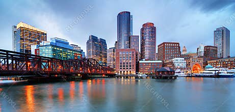 Boston waterfront