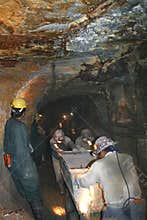 Miners working
