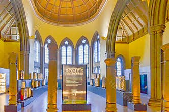 Hunterian Museum in University of Glasgow, city of Glasgow, Scotland