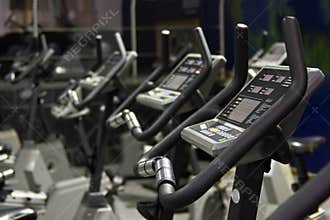 Fitness spinning bike