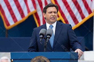 Governor Ron DeSantis after Inauguration for Second Term