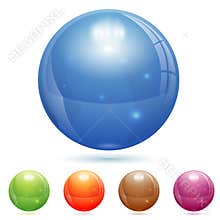3D Glass Ball