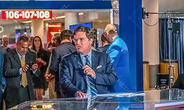 Tucker Carlson the anchor of the show during recording