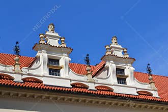Detail of Pruhonice Castle