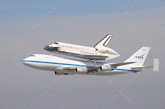 Space shuttle Endeavour, Los Angeles 2012