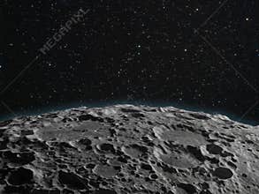Lunar surface