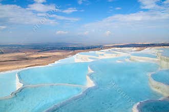 Pamukkale travertine pools