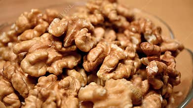 bowl of walnuts