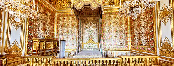 Interior of Queen's bedroom