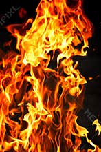 Fire flaming