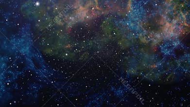 Vast Nebula Forms Among Stars