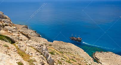 Cape Greco coastline view,cyprus 6