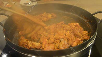 How to cook Korean Dak galbi step 4