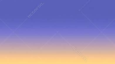 Serene Twilight Sky Gradient from Periwinkle Blue to Golden Horizon