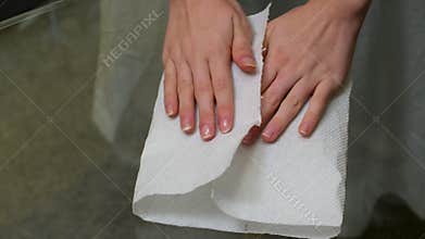 wash the raisins. paper towel blot washed dried fruits raisins