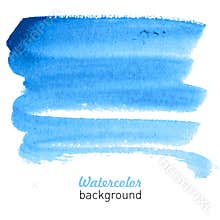 Watercolor hand drawn background for your design.