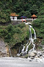 Changchun (Eternal Spring) Shrine at Taroko National Park