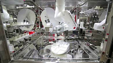 IZMIR, TURKEY - JANUARY 2013: chemotherapy machine Robot arm