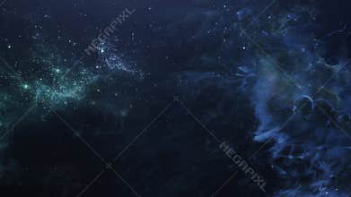 Vibrant Nebula Exploding With Celestial Colors