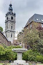 Belfry of Mons in Belgium.