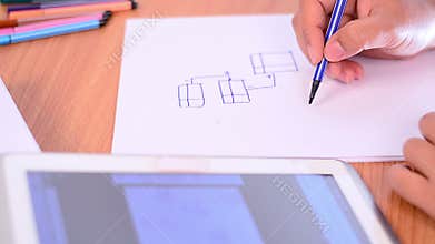 Drawing database diagram