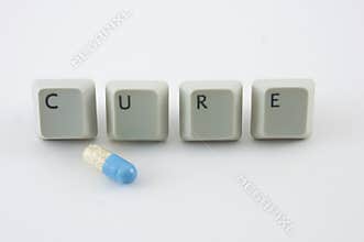 Cure spelled and pill