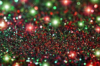 Glitter and Stars Background