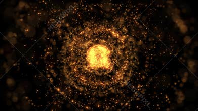 Hot Particle Shockwave Explosion