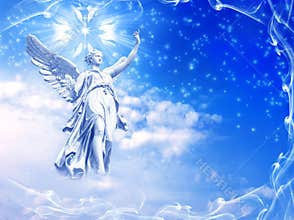 Winter angel