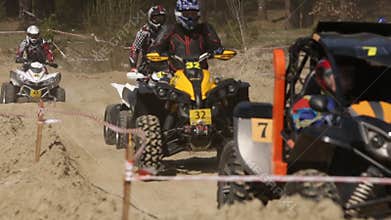 Training in riding ATVs and buggies