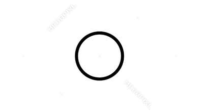 Cancel, close button, cross mark icon animation. Motion graphic design. 4k.