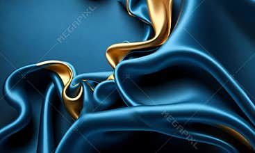 Luxurious Draped Fabrics