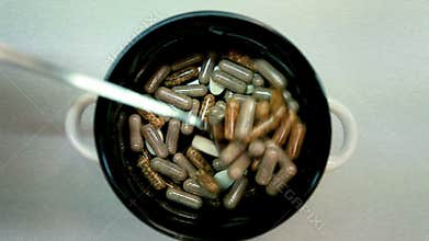 Biologically active food