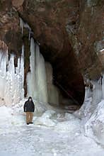 Apostle Islands Ice Caves, Winter Landscape